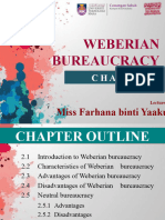 Chapter 2 - Weberian Bureaucracy