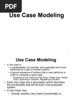 7.1 Use Case Modeling