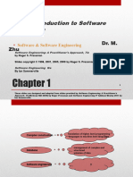 CS435: Introduction To Software Engineering: Dr. M. Zhu