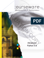 Advance Python3.8