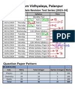 Std-12th JEE Main Revision Test Series (2023-24) PDF