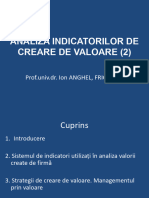 Analiza Indicatorilor de Creare de Valoare 2 - Publicat