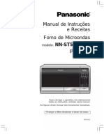 Manual de Instruções Panasonic NN-ST568 (Português - 36 Páginas)