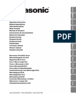 Manual de Instruções Panasonic NN-GD359W (Português - 303 Páginas)