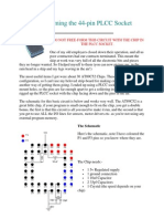 Free Forming The 44-Pin PLCC Socket