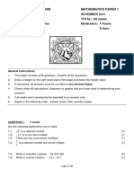 Za M 1732308677 Grade 9 Term 1 Assessment For Maths - Ver - 2 | PDF ...