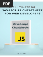 JavaScript Cheatsheets