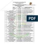 ASIGNACIÓN DE FECHAS CÍVICAS