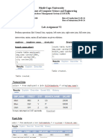 CS - Lab Assignment - VI