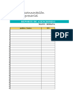 Reporte de Sesiones de Consejeria