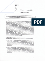 Autorización Sala de Procedimientos Dental