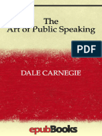 Carnegie Art of Public Speaking