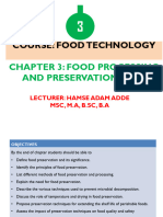 Chapter 3 Food Processing and Preservation Tech