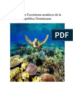 Principales Ecosistema acuáticos de la Republica Dominicana