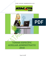 Temari Especific Aux. Adm. 2018 - 10