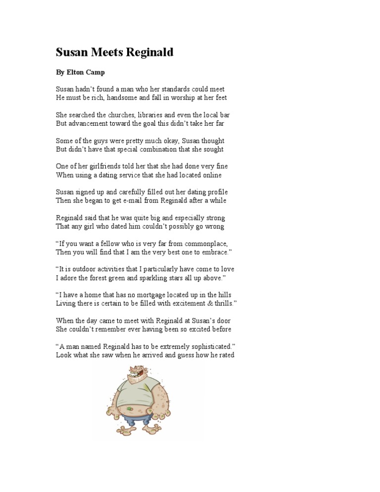 Susan Meets Reginald | PDF | Mystery, Thriller & Crime Fiction