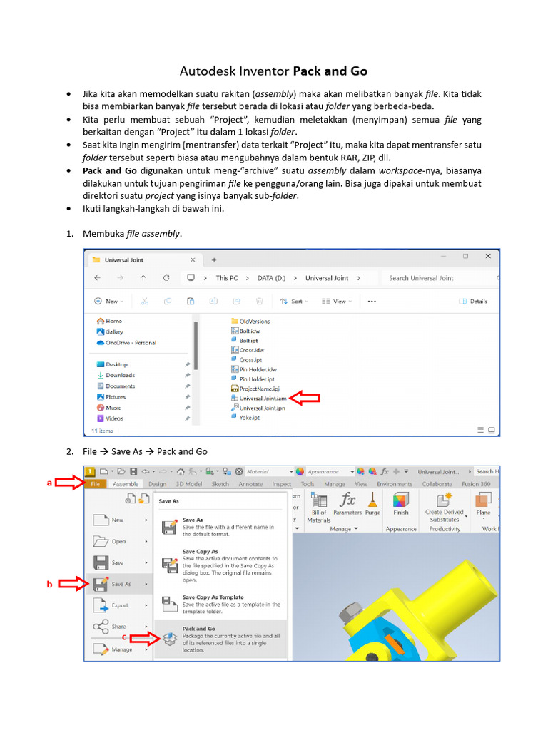 Tutorial Pack and Go | PDF