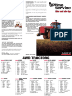 Case Service Parts Guide 4WD Tractors