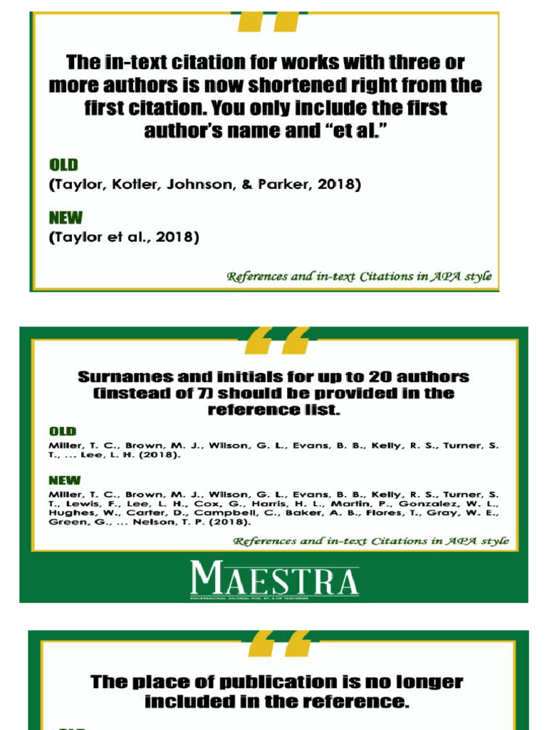 APA New Format 7th Edition | PDF