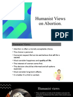 3a Humanist Views On Abortion