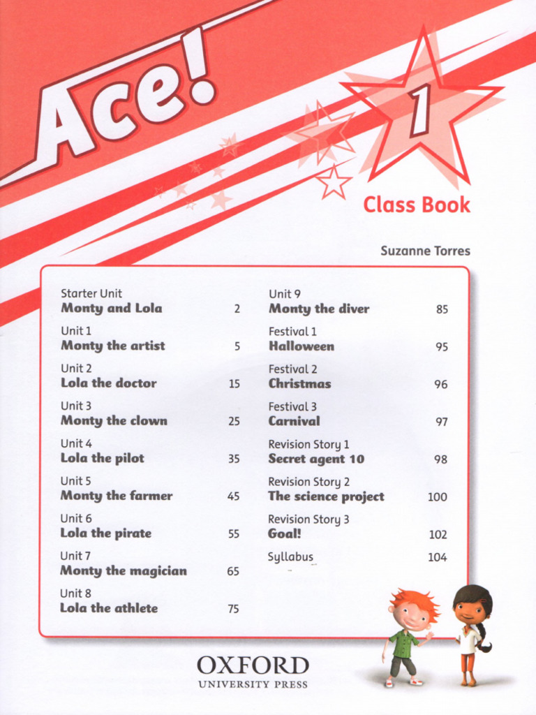 Ace 1 - Class Book | PDF