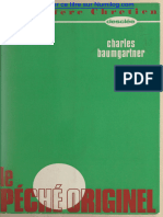 Livre Le Péché Originel de Baumgartner