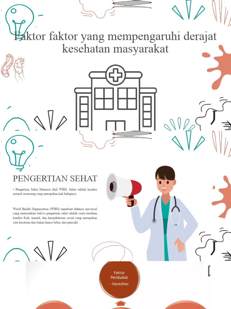 Faktor Penentu Kesehatan Masyarakat | PDF | Gaya Hidup