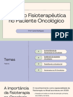 Atuação Fisioterapêutica No Paciente Oncológico