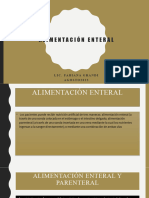 Alimentación Enteral y Parenteral