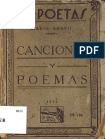 Mario Bravo - Poemas y Canciones (1918)