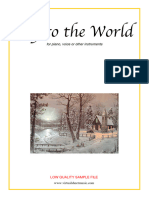 JoyToTheWorld - Lowq - PDF Acompañamiento Piano
