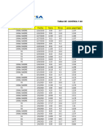 Registro de Sedimentos AÑO 2023