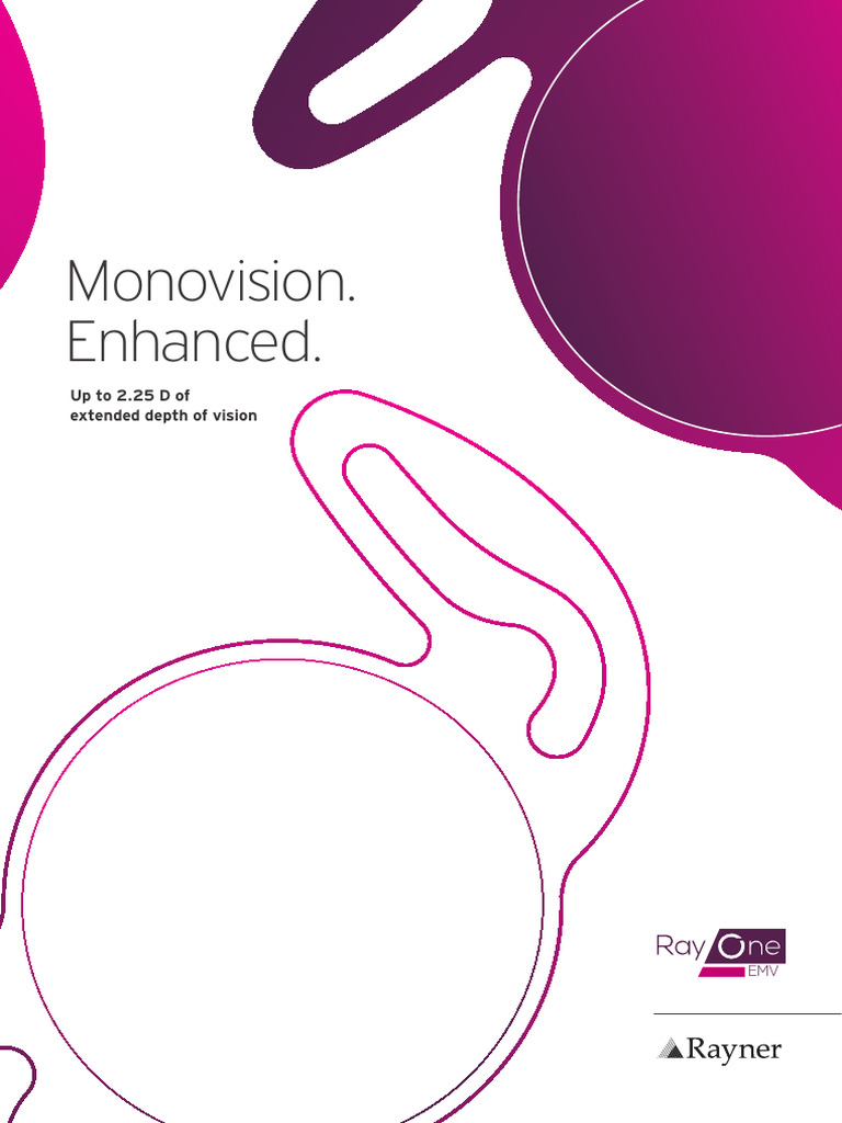 RayOne EMV: Enhanced Monovision IOL | PDF | Eye | Contact Lens