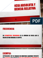 Frecuencia Absoluta y Relativa