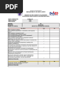 Annex B. NSED Monitoring & Reporting Template