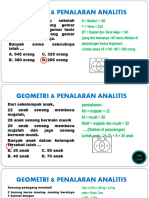 Geometri & Penalaran Analitis