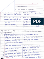 Compiler Design Notes Unit 1