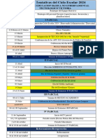 Fechas Tentativas Del Ciclo Escola Actualizadar 2023