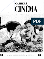 Du Cinéma: Cahiers