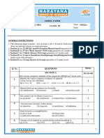 XI - Biology - Model Paper - 24