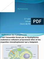 Cytosol, cytosquelette
