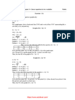 Chapter 3 Linear Equations In Two Variables