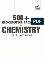 Disha Chemistry 500 BlockBuster Problems for JEE Advanced 1