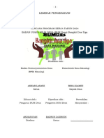Program Kerja 2024 Bumdesa Baru