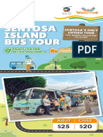 Sentosa Island Bus Tour Brochure