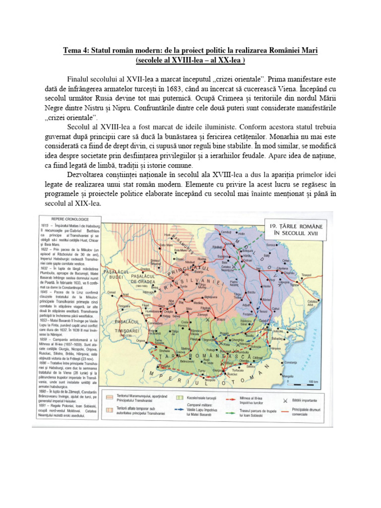 Statul Român Modern | PDF