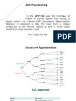 ADC Programming: Va (Vref/2) Dval