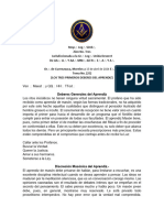 tema 25 los tres primeros deberes del aprendiz