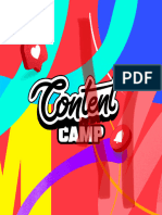 Horario Content Camp Enero 2023