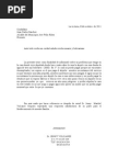 Carta de Donacion de Silla de Ruedas